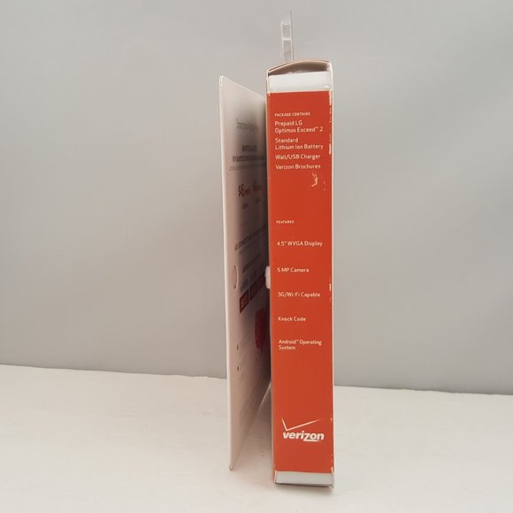 LG Optimus Exceed 2 Smartphone Android VS450PP 4GB Black Verizon - Picture 4 of 8